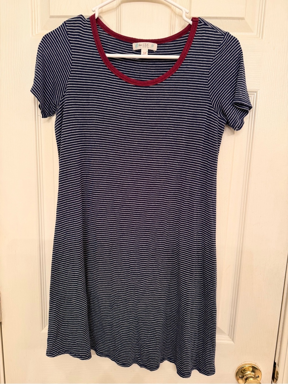 Love Fire T-shirt Dress
